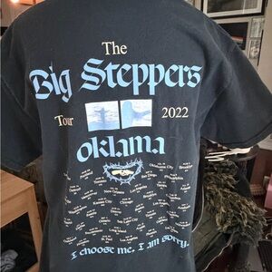 Kendrick Lamar Big Steppers Tour Black T-Shirt